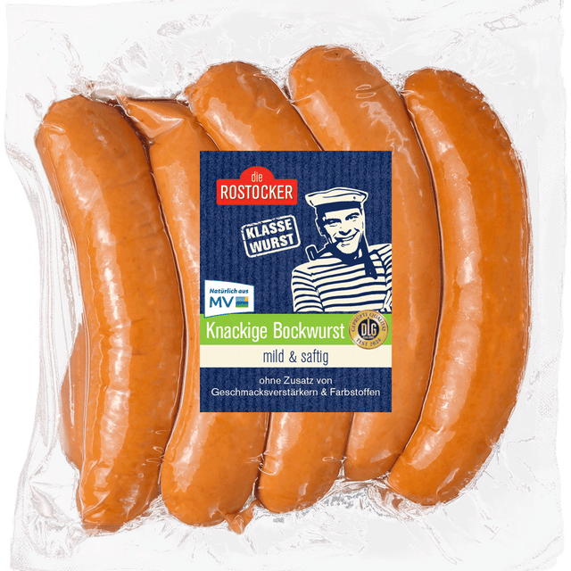 Die Rostocker Bockwurst 10 x 100g