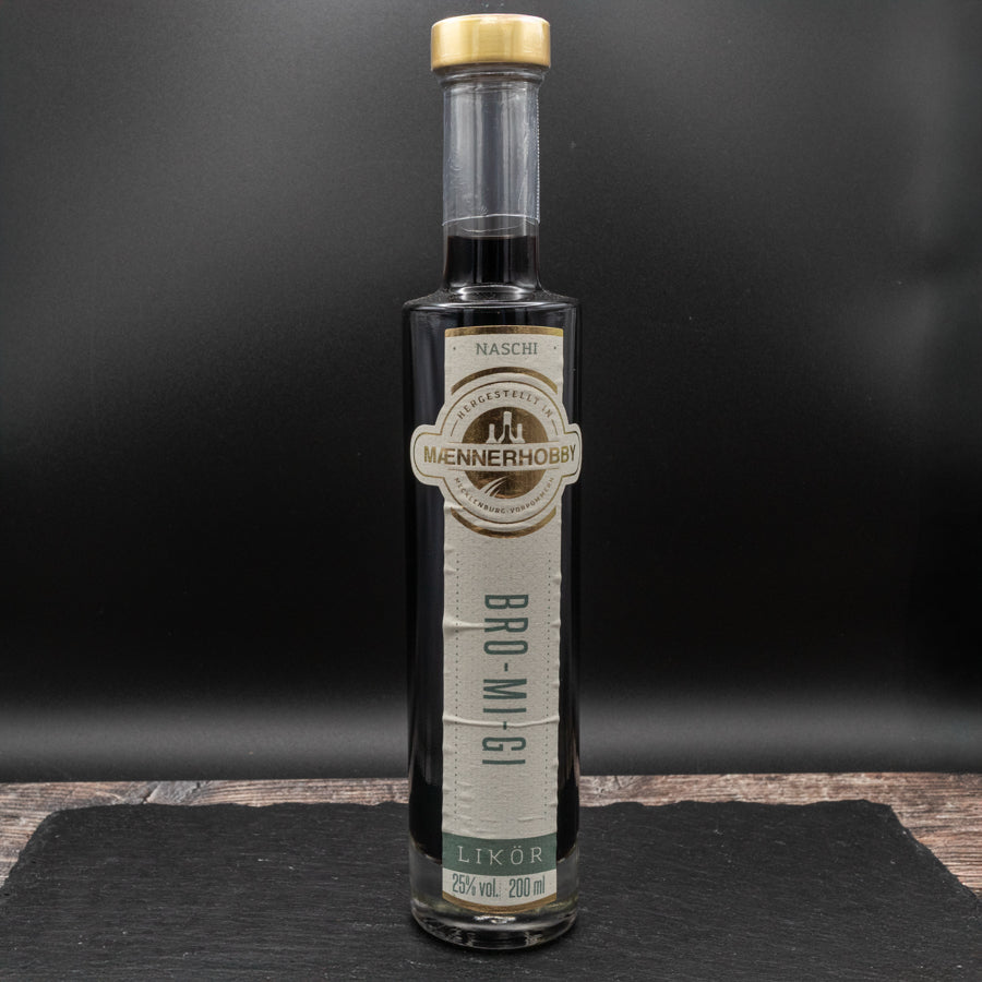 Prime BBQ Bro-Mi-Gi Ginlikör mit Brombeere & Minze von Männerhobby 20% 200ml