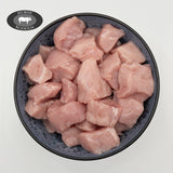 Duroc Schweine Gulasch