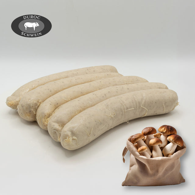 Prime BBQ Duroc Steinpilzbratwurst ca. 5 x 120g