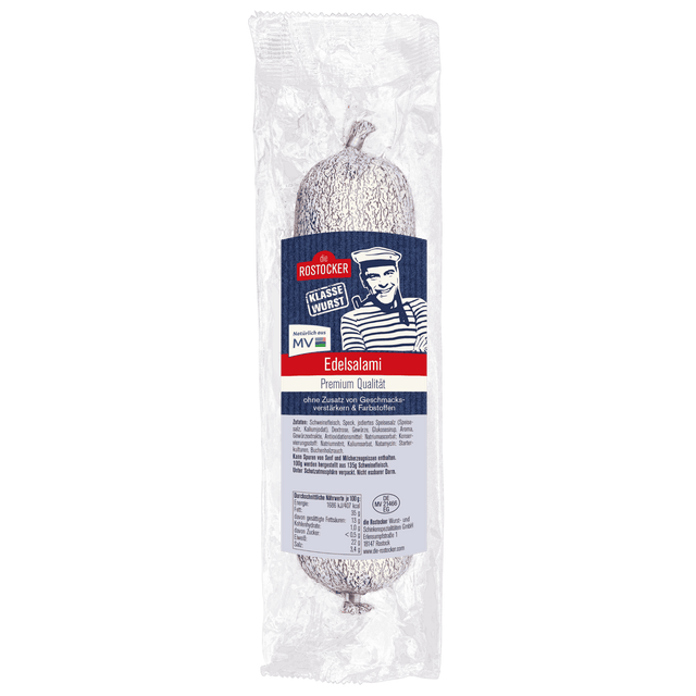 Die Rostocker Edelsalami 400g
