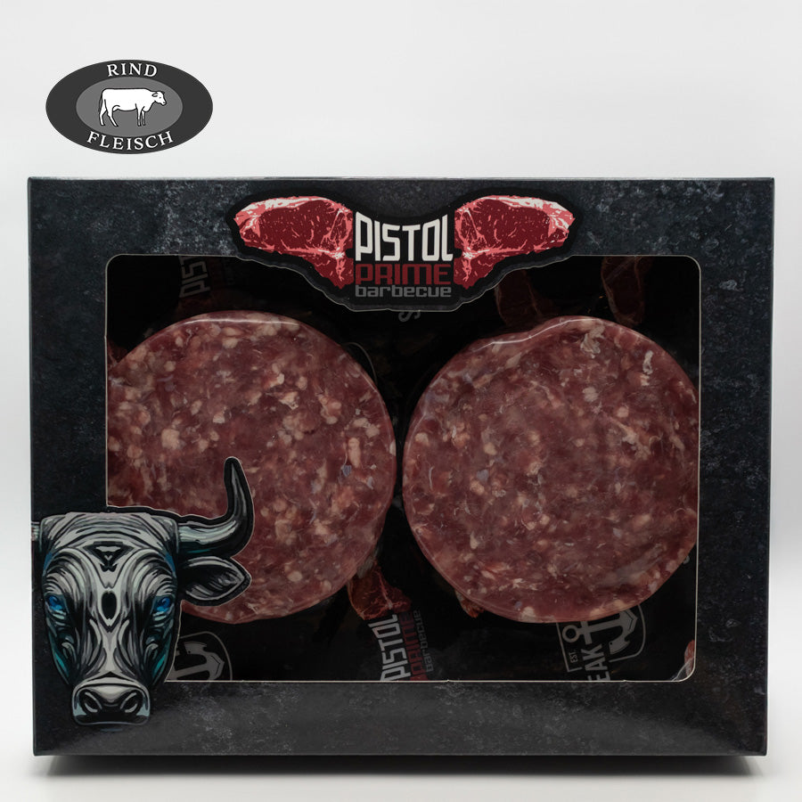 Frische Burger aus deutscher Weidefärse 2x160g
