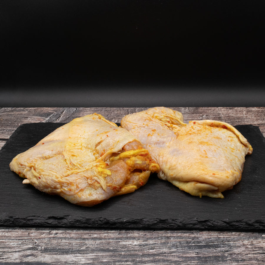 Prime BBQ Hähnchenkeulensteak ca. 600g ,,Mad Rooster”