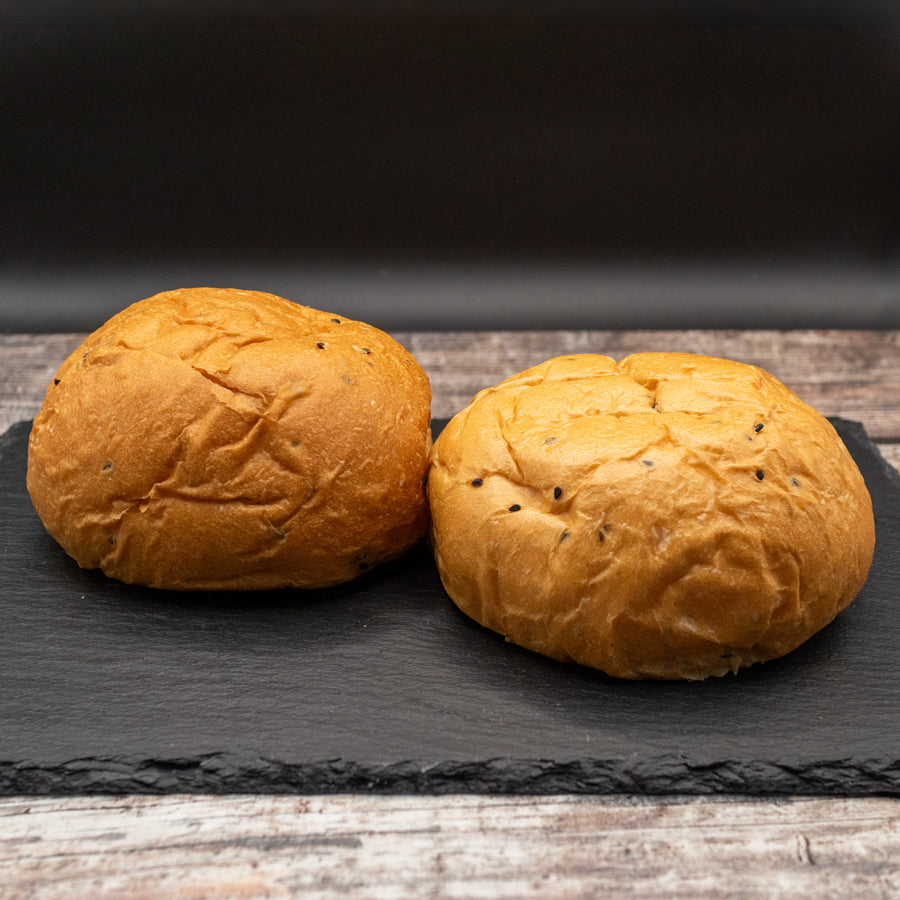 Prime BBQ Hamburger Bun mit Schwarzkümmel 2Stk./Packg.