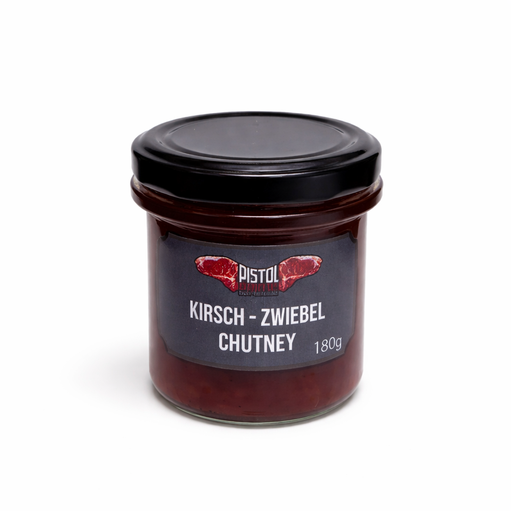 Pistol Prime BBQ Kirsch Zwiebel Chutney 180g
