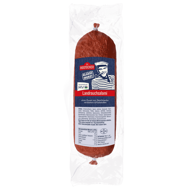 Die Rostocker Landrauchsalami 400g
