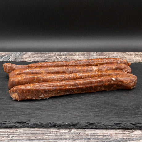 Prime BBQ Mergeuz Rindsbratwurst 4 x ca 50g