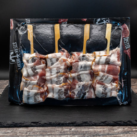 Prime BBQ Pflaumen im Speckmantel