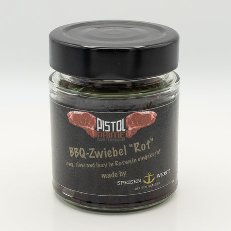 Pistol's BBQ-Zwiebel “Rot” Chutney von Speisenwerft by Tim Mälzer 160g