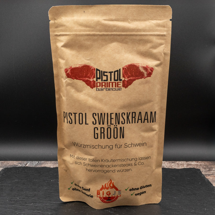 Pistol Prime BBQ Pistol’s Swienskraam Gröön (Schwein) 250g