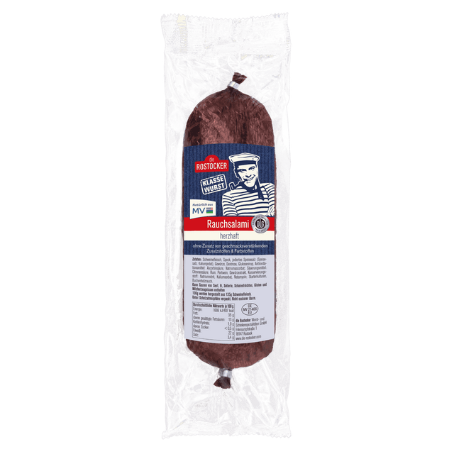 Die Rostocker Rauchsalami 400g