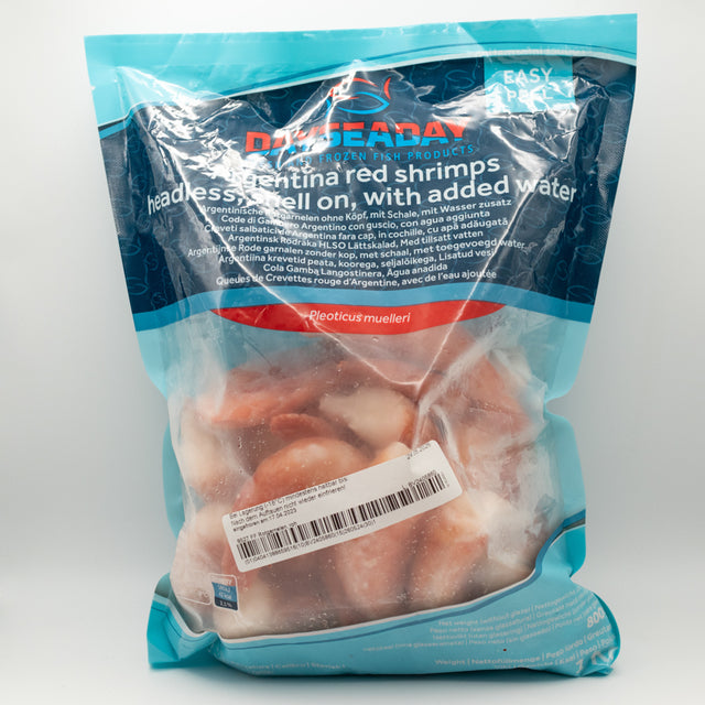 Rotgarnele mit Schale 1kg