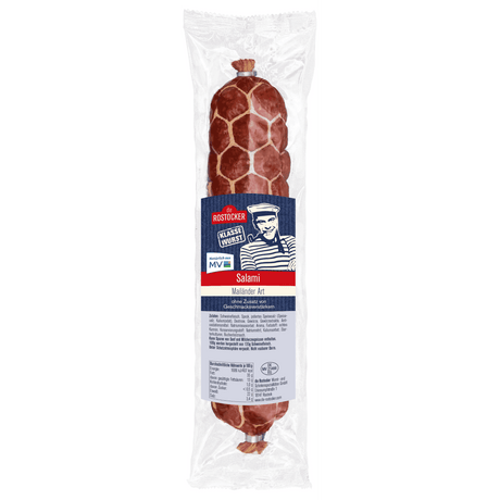 Die Rostocker Salami Mailänder Art 400g