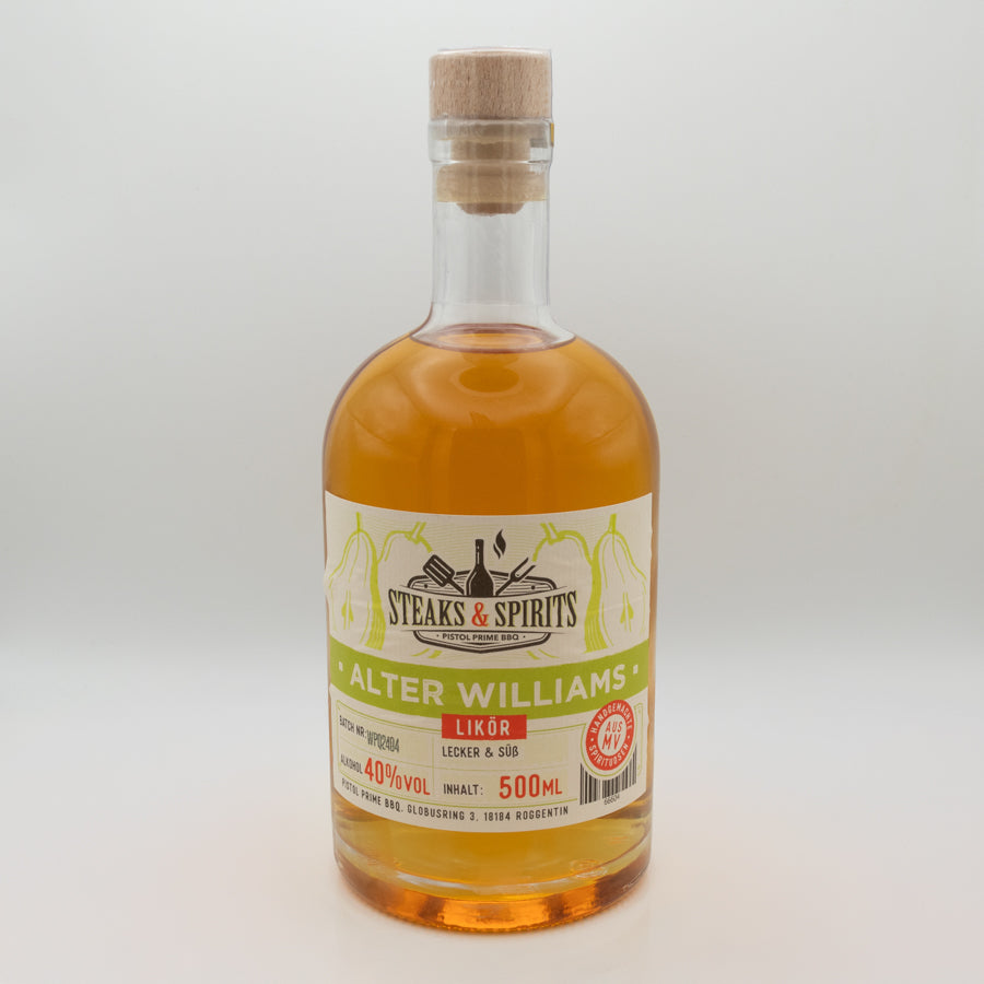 Steaks & Spirits Alter Williams Likör 500ml