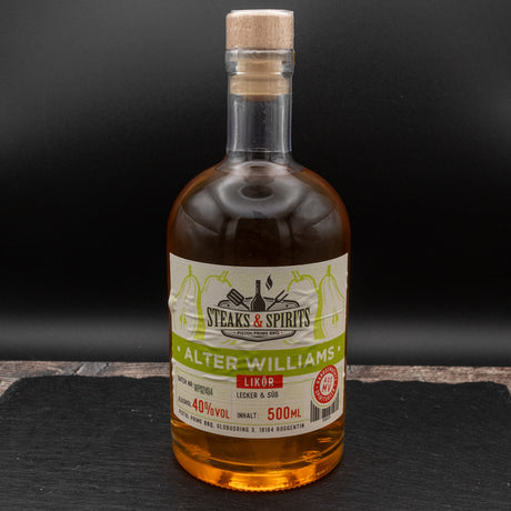 Steaks & Spirits Steaks & Spirits Alter Williams Likör 40% 500ml