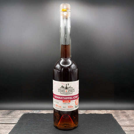 Steaks & Spirits Steaks & Spirits Granatapfel Chili Likör 18% 500ml