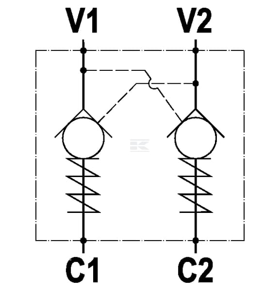 Entsp. Rückschlagventil FPD 3/8 2R0-80-231