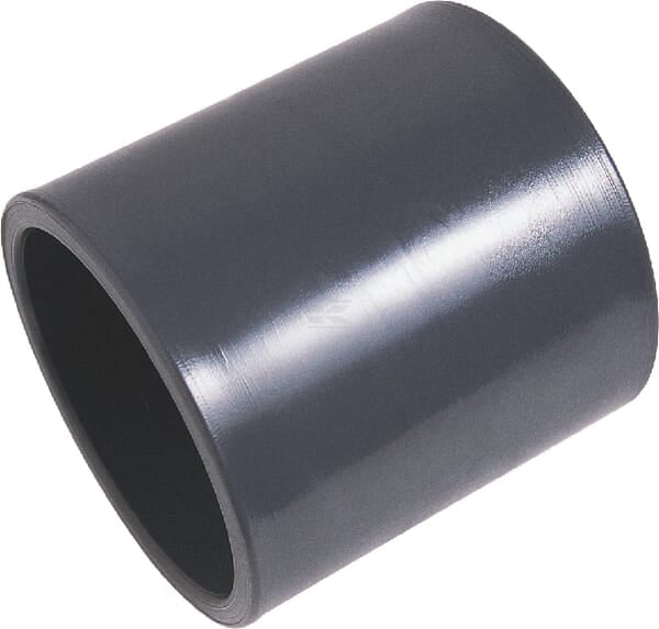 Doppelsteckmuffe PVC 63 mm