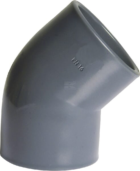 PVC Winkel 45° 40x40mm