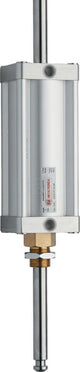 Pneumatikzylinder 6"+ durchgehende Kolbenstange