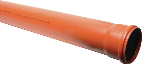 PVC-Rohr SN4 125 mm x 3,0 m