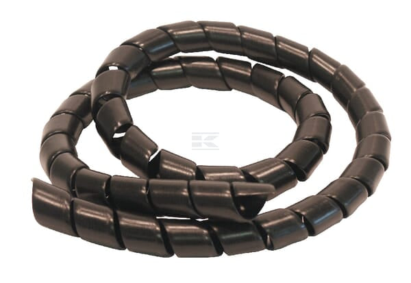 Spiralschutz schwarz 80-98 15m