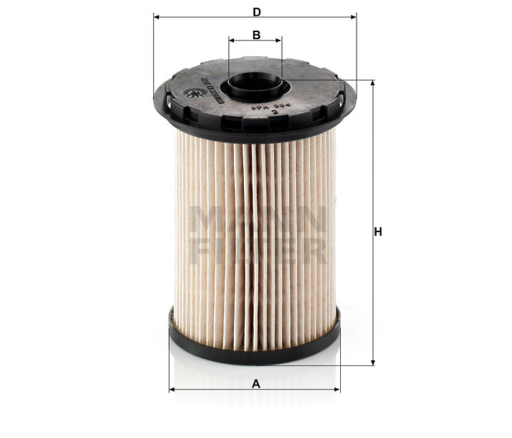 PU 731 x Kraftstofffilterelement (metallfrei)