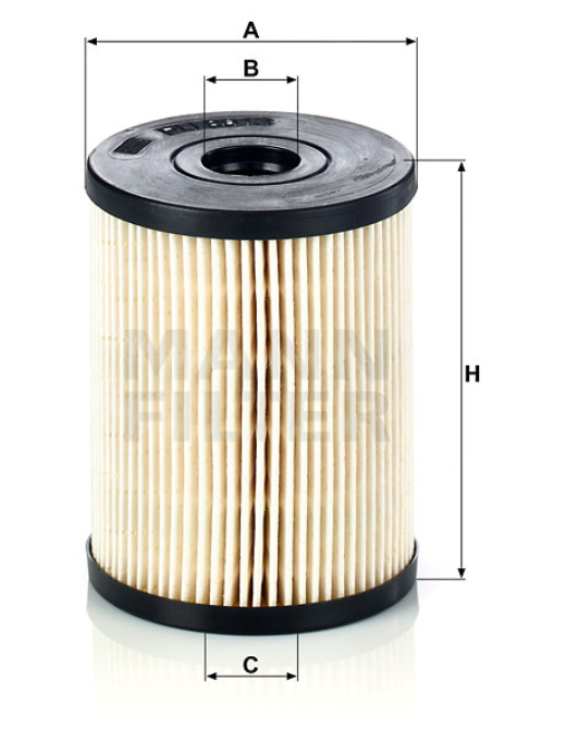PU 8013 z Kraftstofffilterelement (metallfrei)