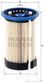 PU 8014 Kraftstofffilterelement (metallfrei)