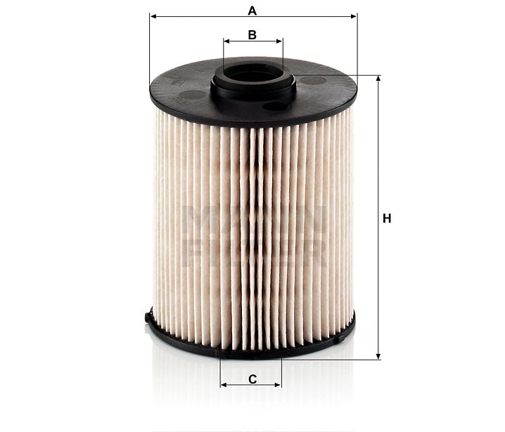 PU 839 x Kraftstofffilterelement (metallfrei)