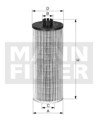 PU 9015 z Kraftstofffilterelement (metallfrei)