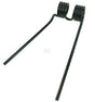 Federzinken, Länge 360mm, breite 100mm, spulen-innendurchmesser 42mm, Kramp