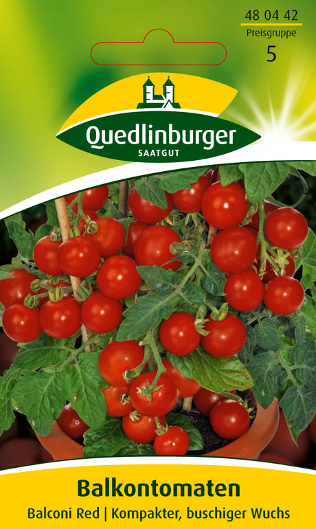 Quedlinburger Saatgut Balkontomaten „Balconi Red“