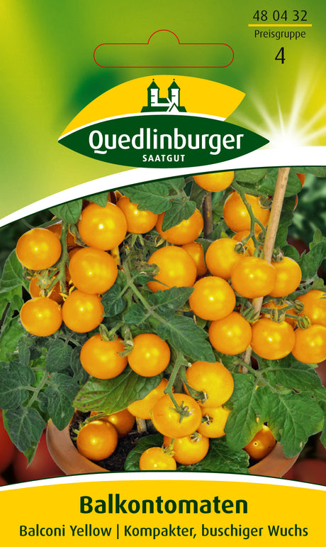 Quedlinburger Saatgut Balkontomaten „Balconi Yellow“