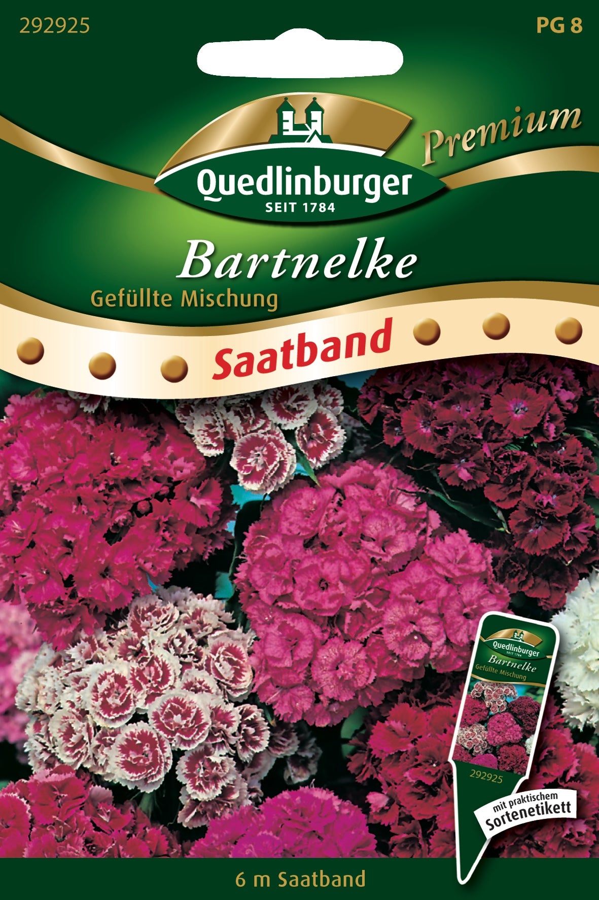 Quedlinburger Saatgut Bartnelke „Gefüllte Mischung“