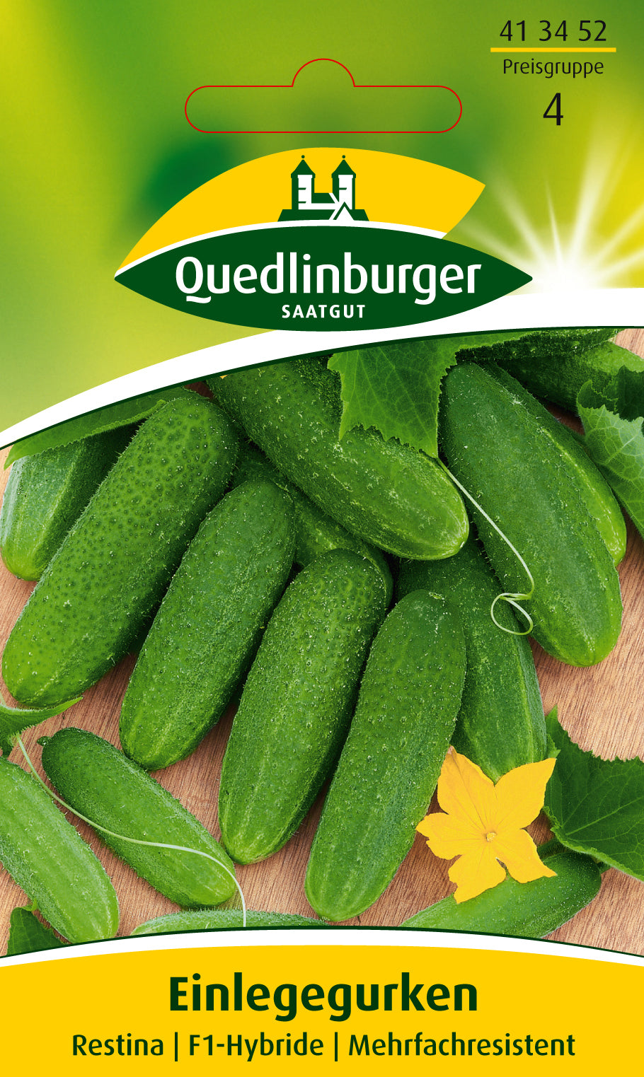 Quedlinburger Saatgut Einlegegurken „Restina“