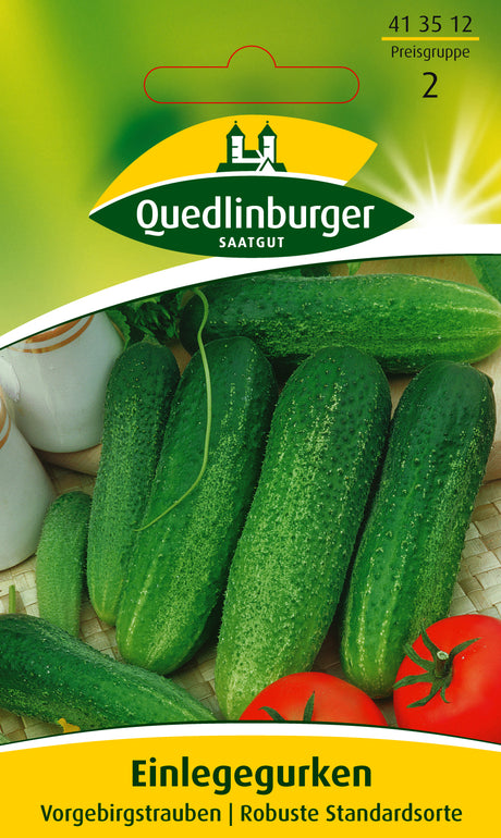 Quedlinburger Saatgut Einlegegurken „Vorgebirgstrauben“
