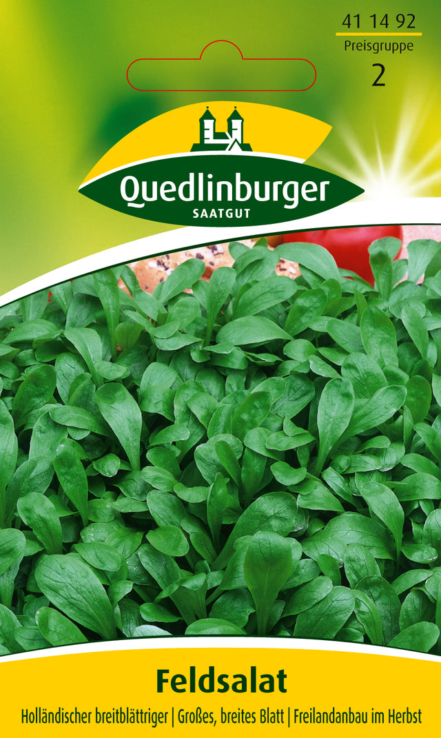 Quedlinburger Saatgut Feldsalat „Holländischer breitblättriger“