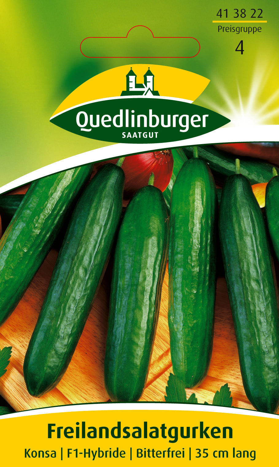 Quedlinburger Saatgut Freilandsalatgurken „Konsa“