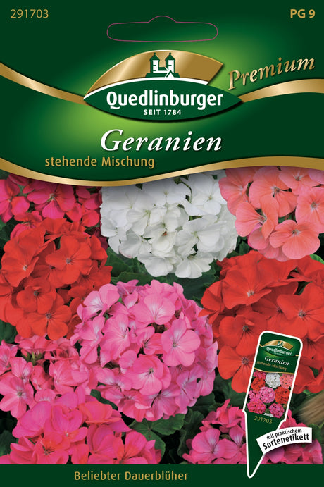 Quedlinburger Saatgut Geranien „stehende Mischung“