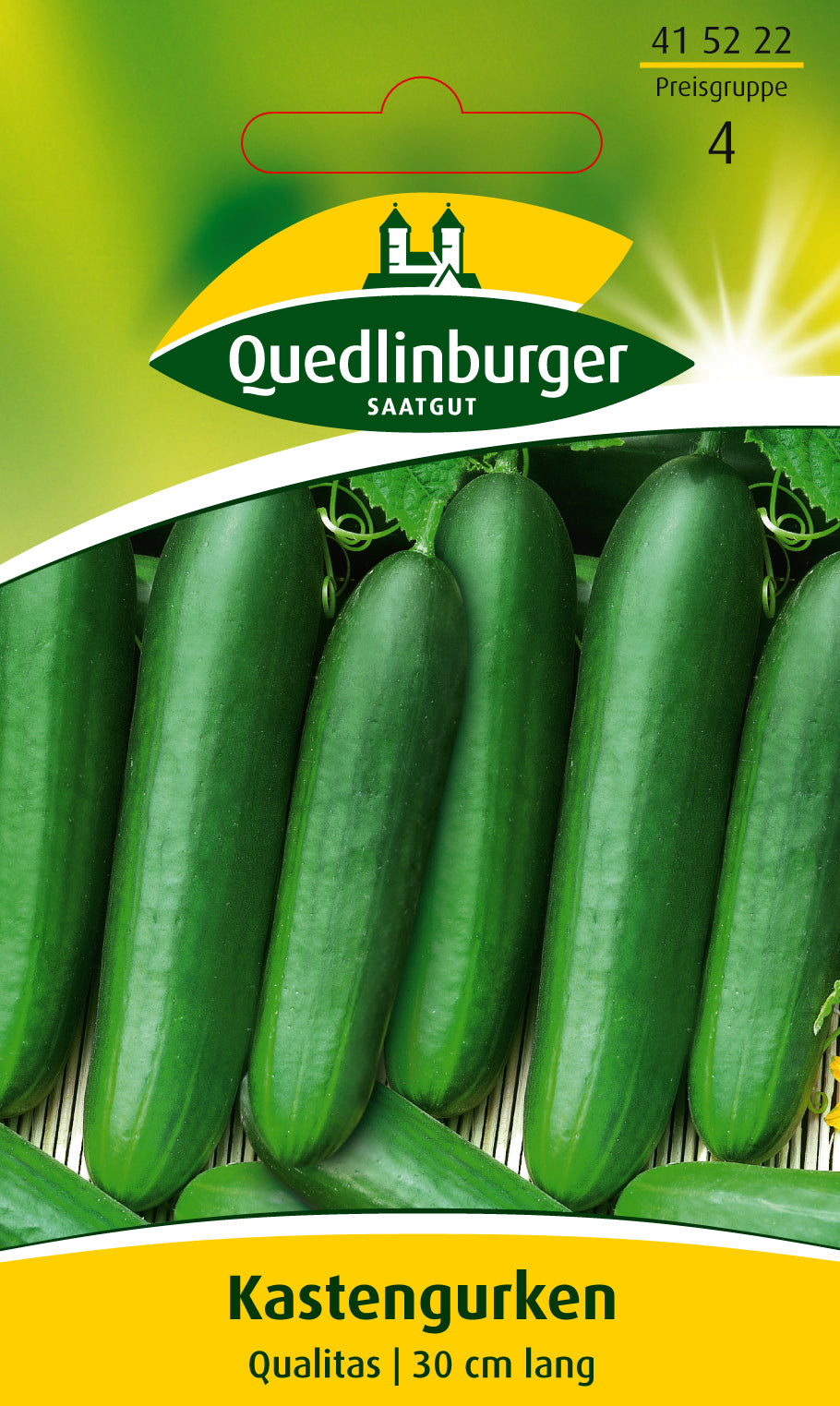 Quedlinburger Saatgut Kastengurken „Qualitas“