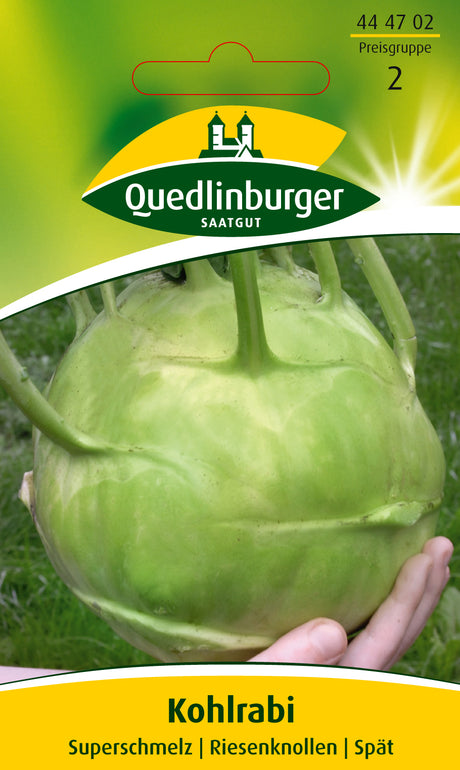 Quedlinburger Saatgut Kohlrabi „Superschmelz“