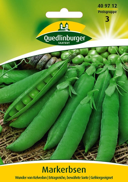 Quedlinburger Saatgut MARKERBSEN „WUNDER VON KELVEDON“