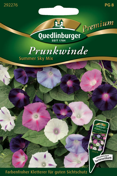 Quedlinburger Saatgut Prunkwinden „Summer Sky Mix“