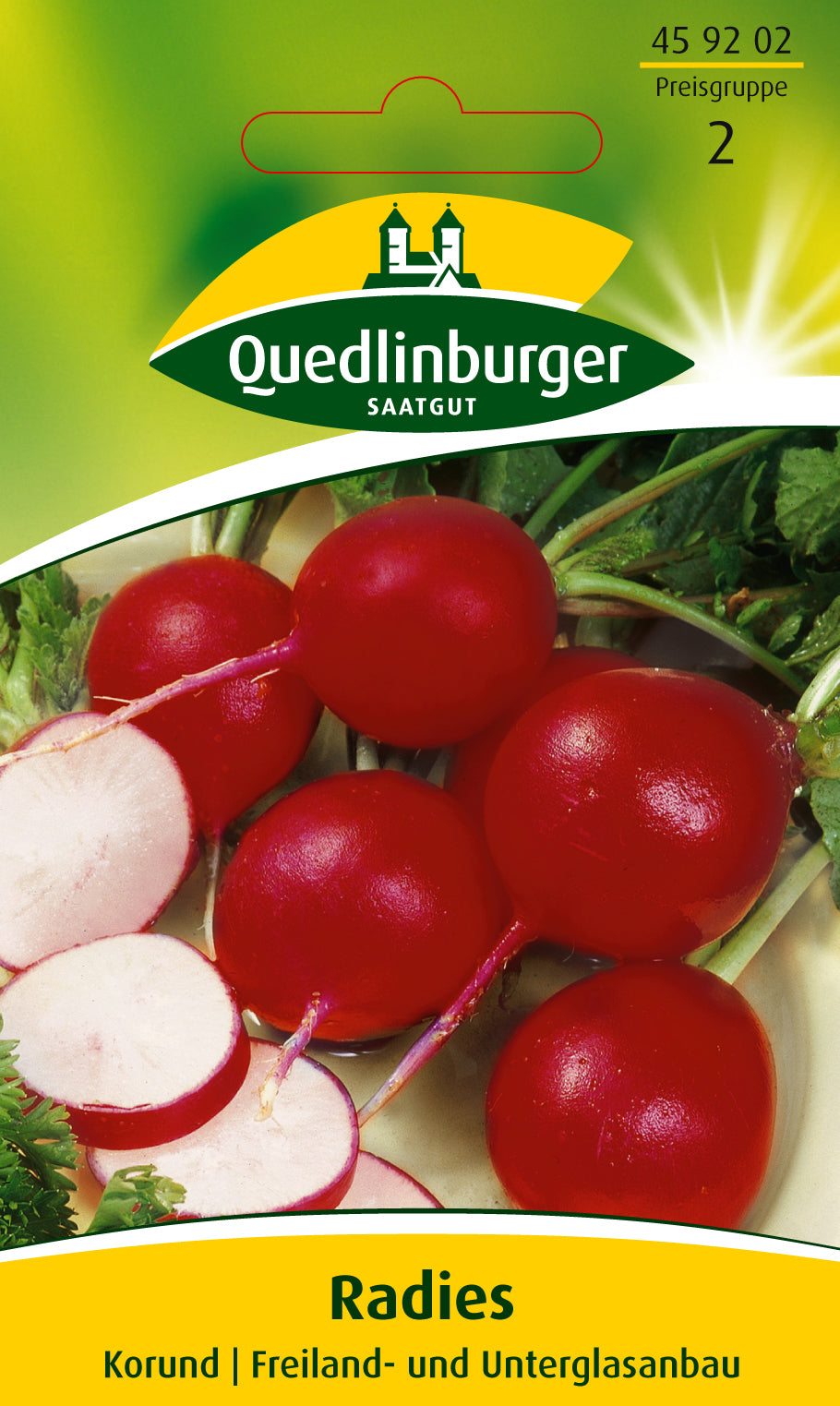 Quedlinburger Saatgut Radies „Korund“