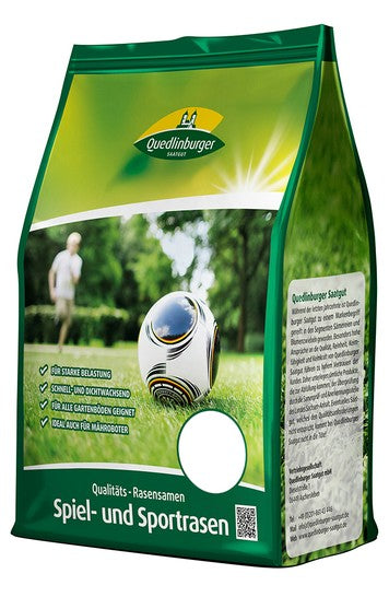 Quedlinburger Saatgut Rasensamen „Spiel und Sportrasen“ 1kg