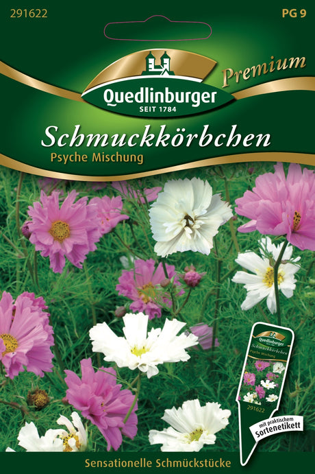 Quedlinburger Saatgut Schmuckkörbchen „Psyche Mischung“