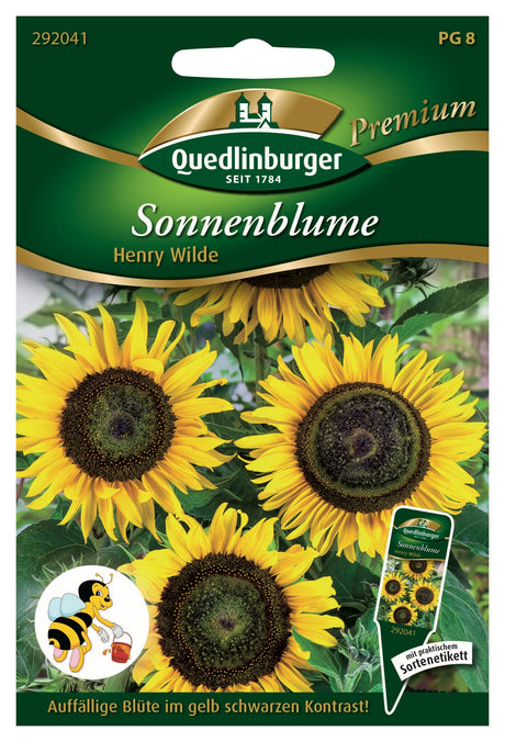 Quedlinburger Saatgut Sonnenblume „Henry Wilde“