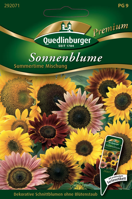 Quedlinburger Saatgut Sonnenblume „Summertime Mischung“