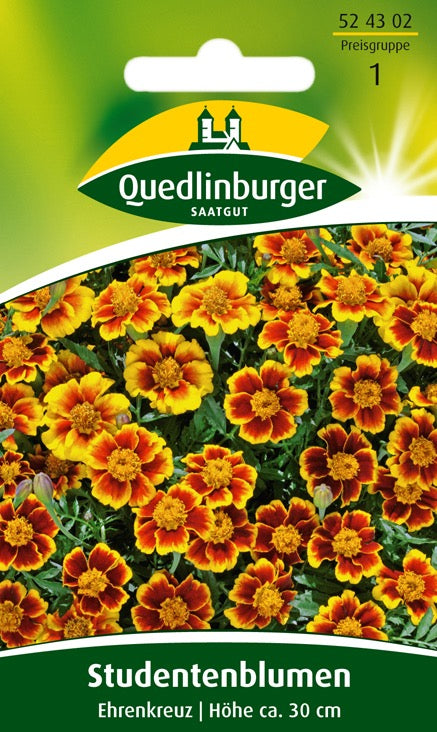 Quedlinburger Saatgut STUDENTENBLUMEN „EHRENKREUZ“